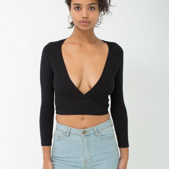 American Apparel Tops - American Apparel Cotton Spandex Juilliard Top